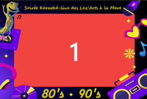 cadre soirée Karaoké
